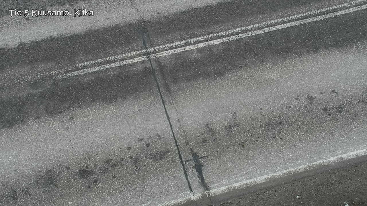 Weather Camera Image Väg 5 Kuusamo, Kitka, Kuusamo, Pohjois-Pohjanmaa