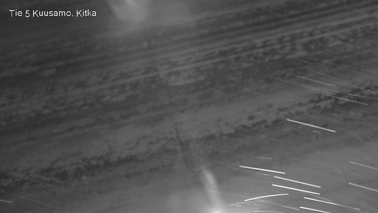 Weather Camera Image Väg 5 Kuusamo, Kitka, Kuusamo, Pohjois-Pohjanmaa
