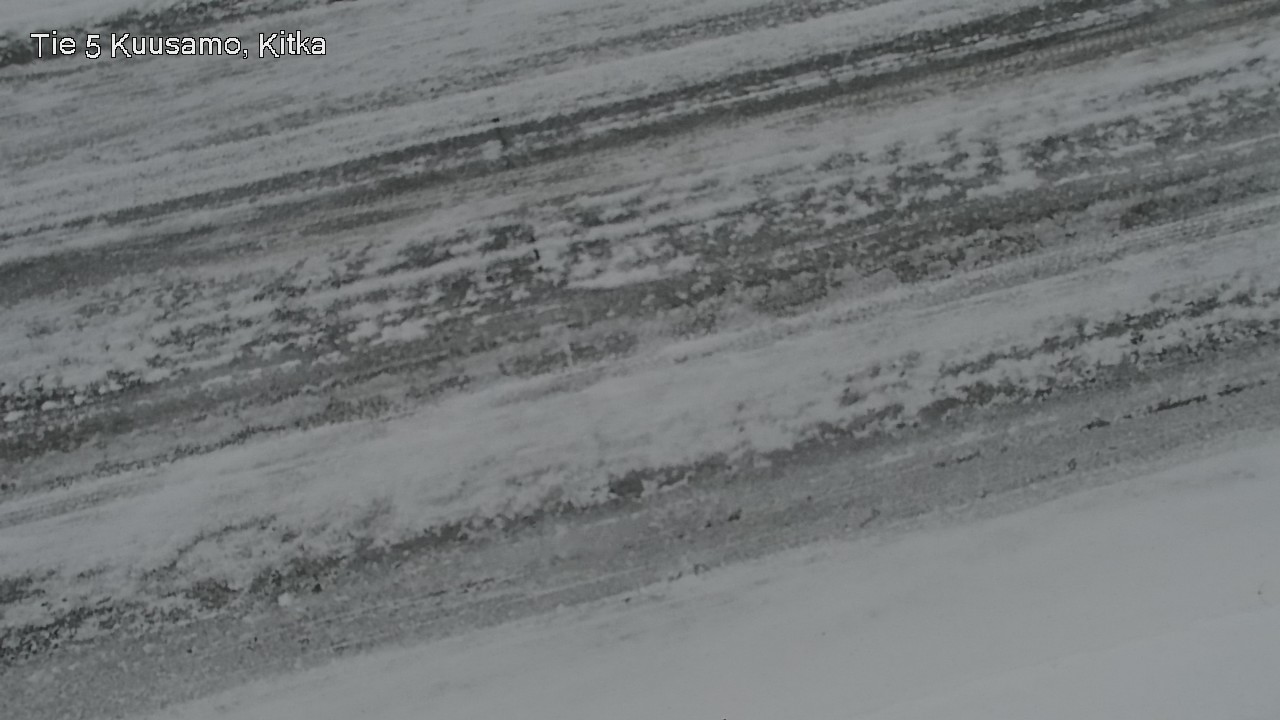 Weather Camera Image Väg 5 Kuusamo, Kitka, Kuusamo, Pohjois-Pohjanmaa