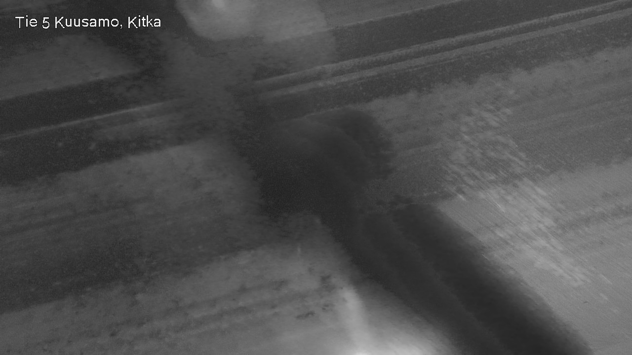 Weather Camera Image Väg 5 Kuusamo, Kitka, Kuusamo, Pohjois-Pohjanmaa