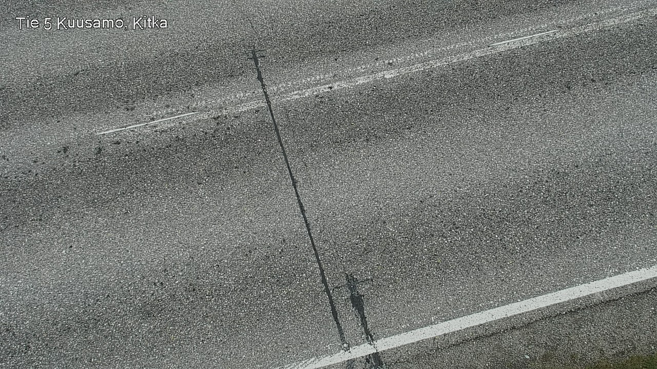 Weather Camera Image Väg 5 Kuusamo, Kitka, Kuusamo, Pohjois-Pohjanmaa