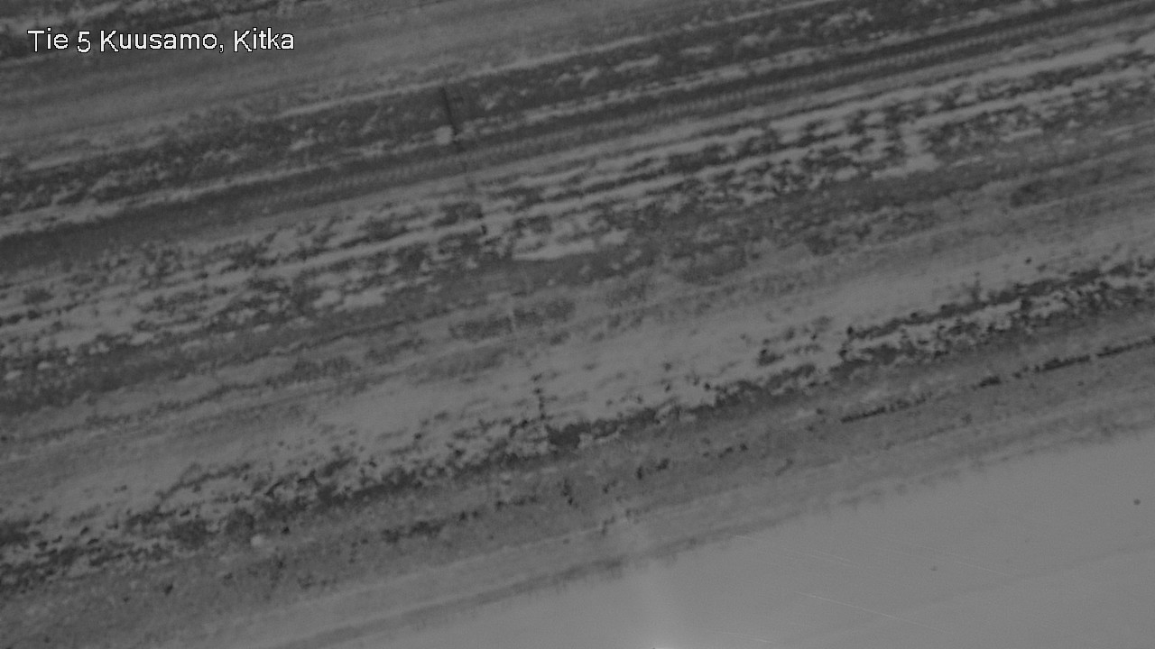 Weather Camera Image Väg 5 Kuusamo, Kitka, Kuusamo, Pohjois-Pohjanmaa