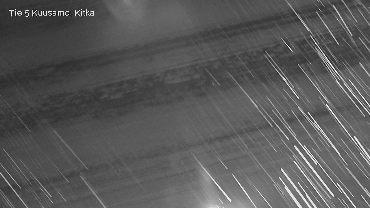 Weather Camera Image Väg 5 Kuusamo, Kitka, Kuusamo, Pohjois-Pohjanmaa