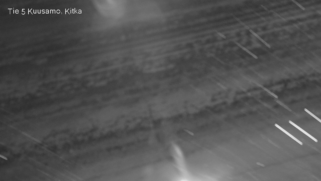 Weather Camera Image Väg 5 Kuusamo, Kitka, Kuusamo, Pohjois-Pohjanmaa