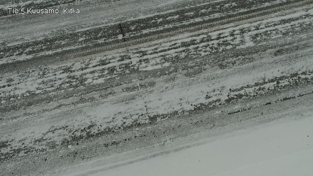 Weather Camera Image Väg 5 Kuusamo, Kitka, Kuusamo, Pohjois-Pohjanmaa