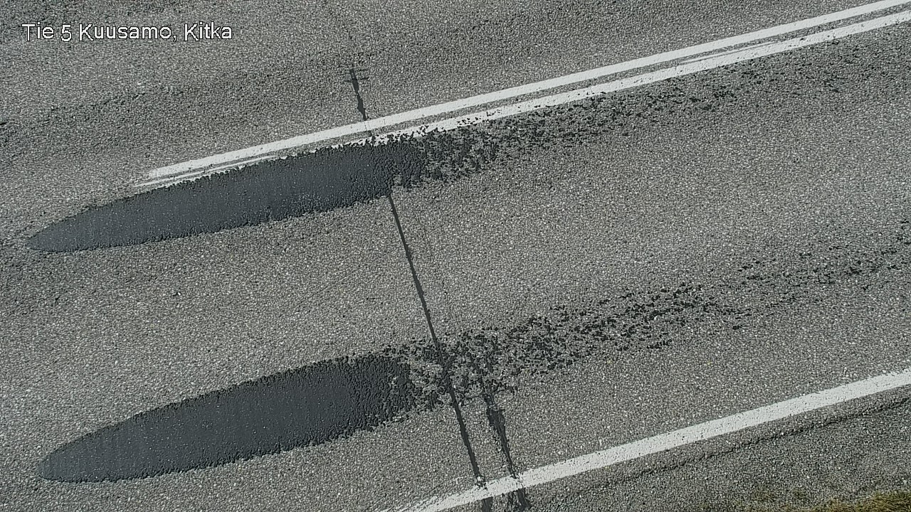 Weather Camera Image Väg 5 Kuusamo, Kitka, Kuusamo, Pohjois-Pohjanmaa