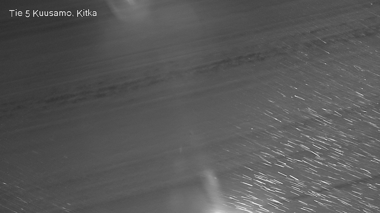 Weather Camera Image Väg 5 Kuusamo, Kitka, Kuusamo, Pohjois-Pohjanmaa