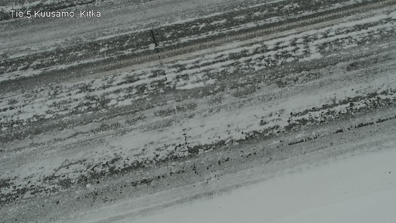Weather Camera Image Väg 5 Kuusamo, Kitka, Kuusamo, Pohjois-Pohjanmaa