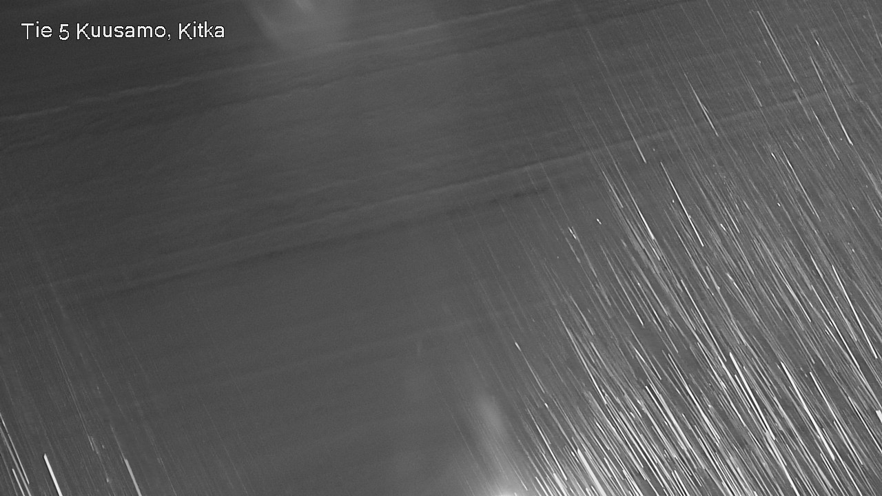 Weather Camera Image Väg 5 Kuusamo, Kitka, Kuusamo, Pohjois-Pohjanmaa