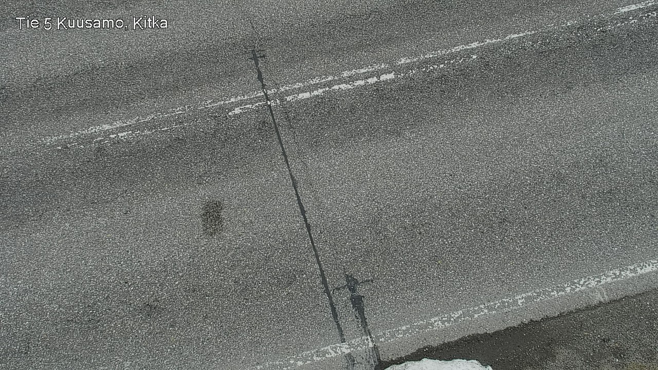 Weather Camera Image Väg 5 Kuusamo, Kitka, Kuusamo, Pohjois-Pohjanmaa