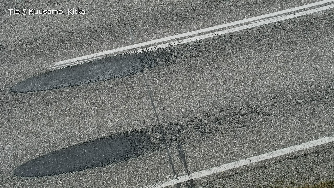 Weather Camera Image Väg 5 Kuusamo, Kitka, Kuusamo, Pohjois-Pohjanmaa