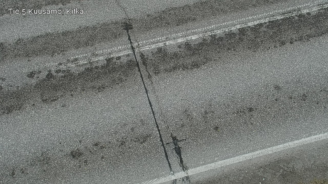 Weather Camera Image Väg 5 Kuusamo, Kitka, Kuusamo, Pohjois-Pohjanmaa
