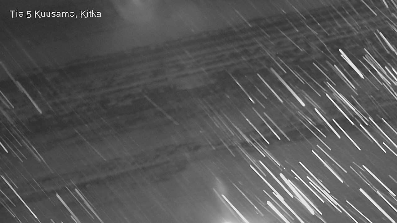 Weather Camera Image Väg 5 Kuusamo, Kitka, Kuusamo, Pohjois-Pohjanmaa