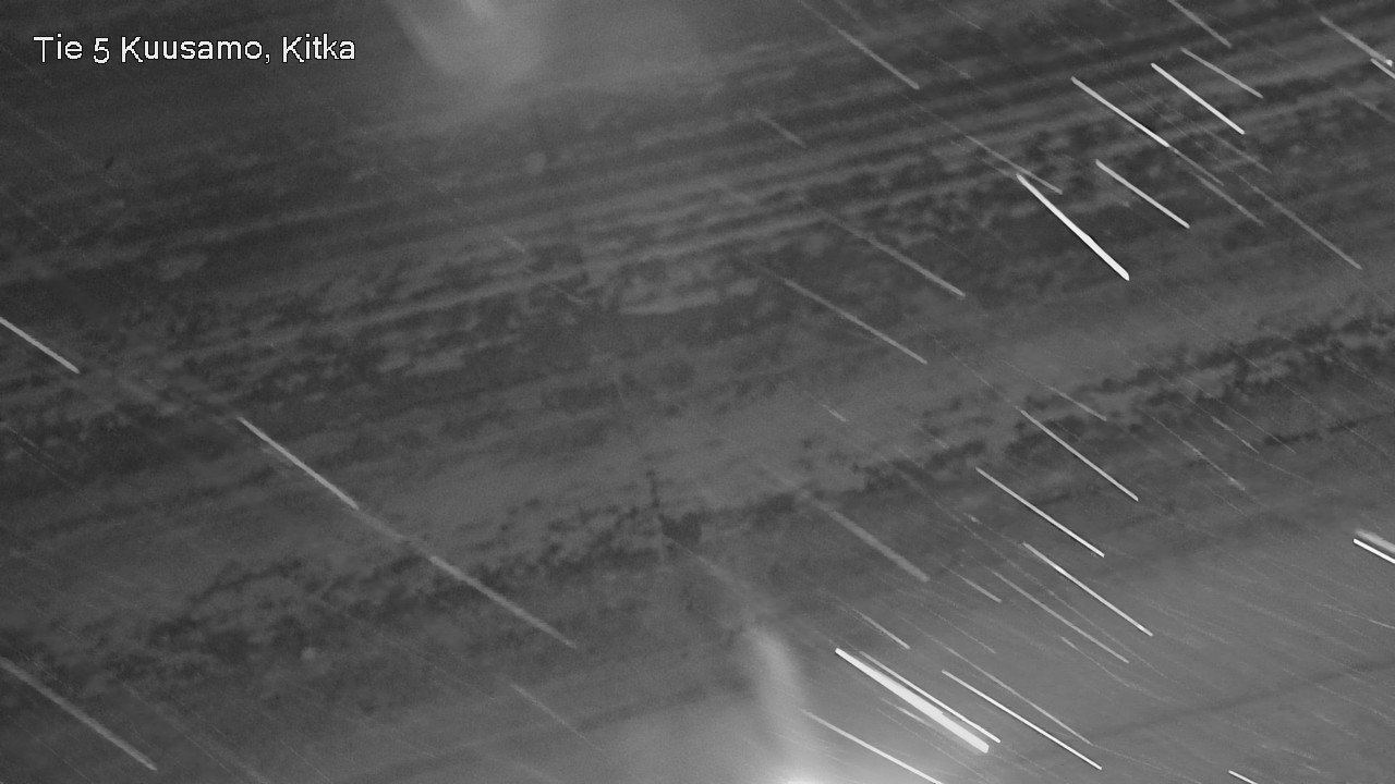 Weather Camera Image Väg 5 Kuusamo, Kitka, Kuusamo, Pohjois-Pohjanmaa