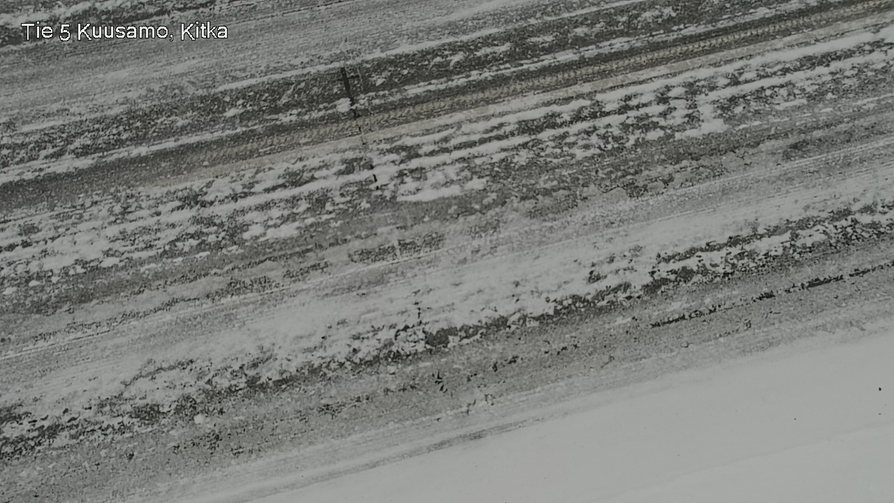 Weather Camera Image Väg 5 Kuusamo, Kitka, Kuusamo, Pohjois-Pohjanmaa