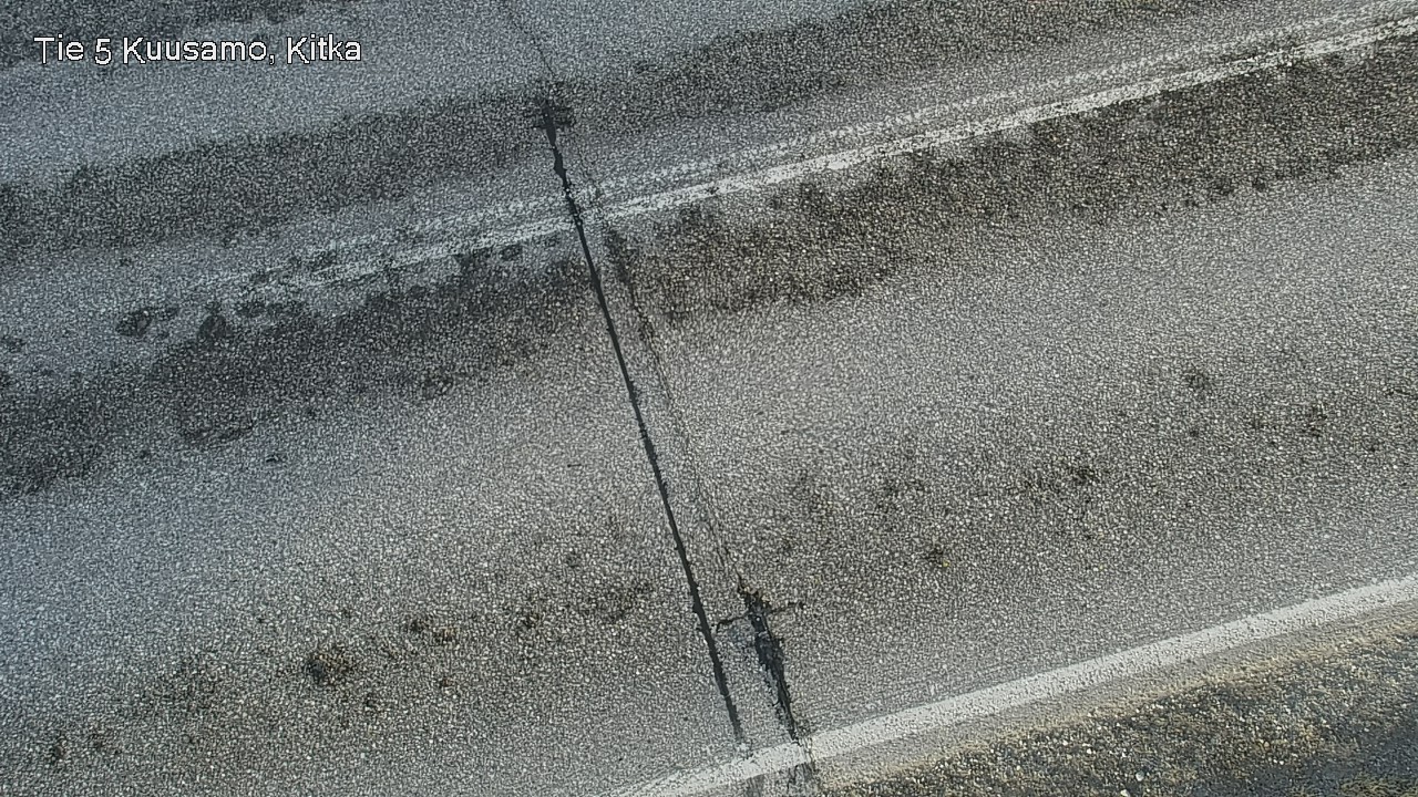 Weather Camera Image Väg 5 Kuusamo, Kitka, Kuusamo, Pohjois-Pohjanmaa