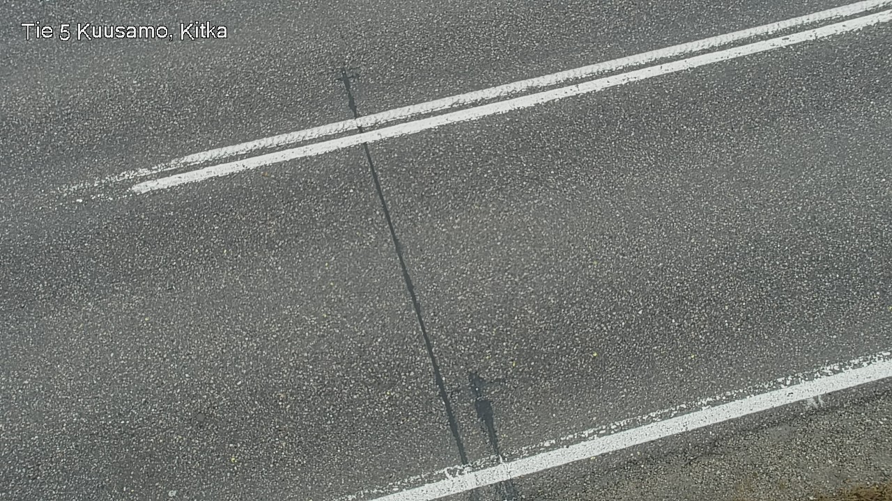 Weather Camera Image Väg 5 Kuusamo, Kitka, Kuusamo, Pohjois-Pohjanmaa