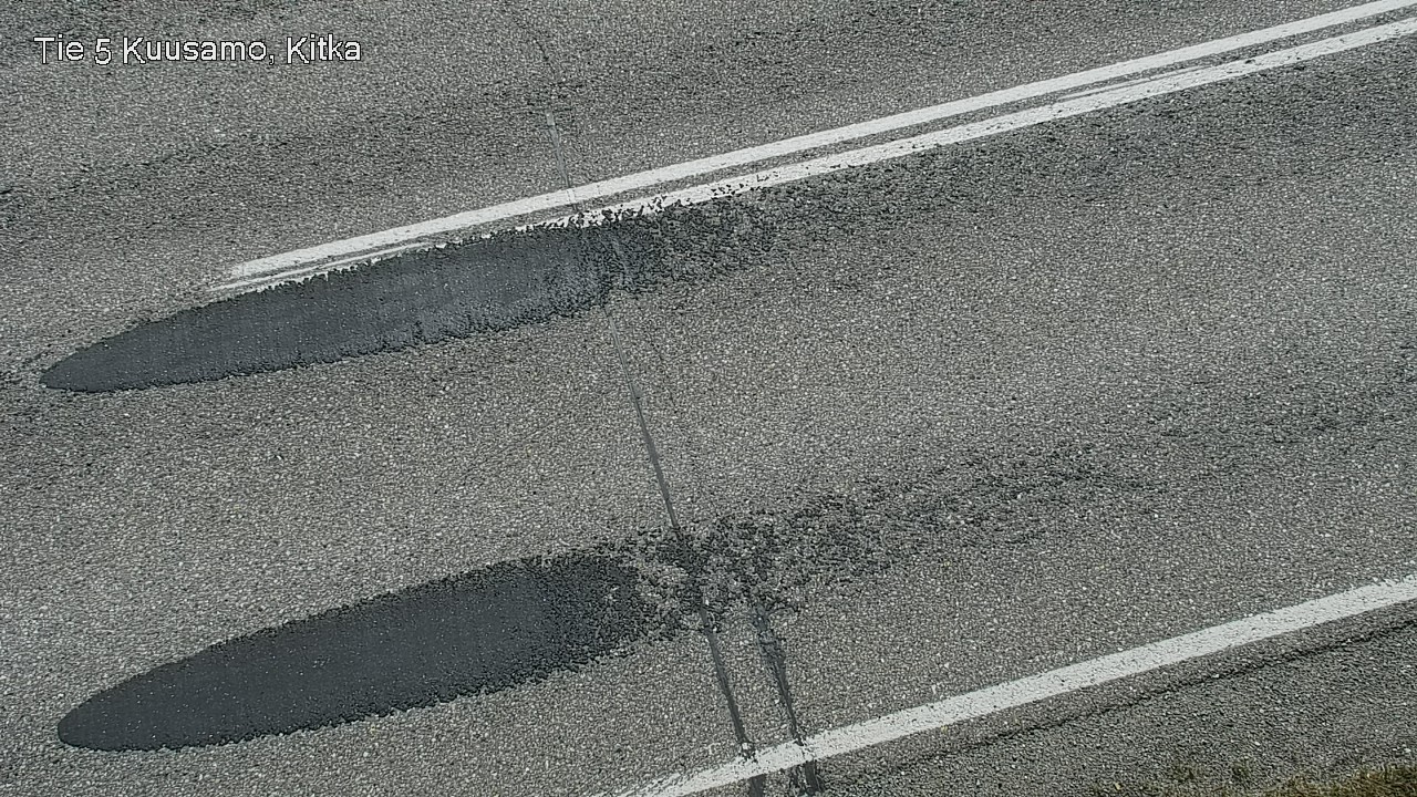 Weather Camera Image Väg 5 Kuusamo, Kitka, Kuusamo, Pohjois-Pohjanmaa