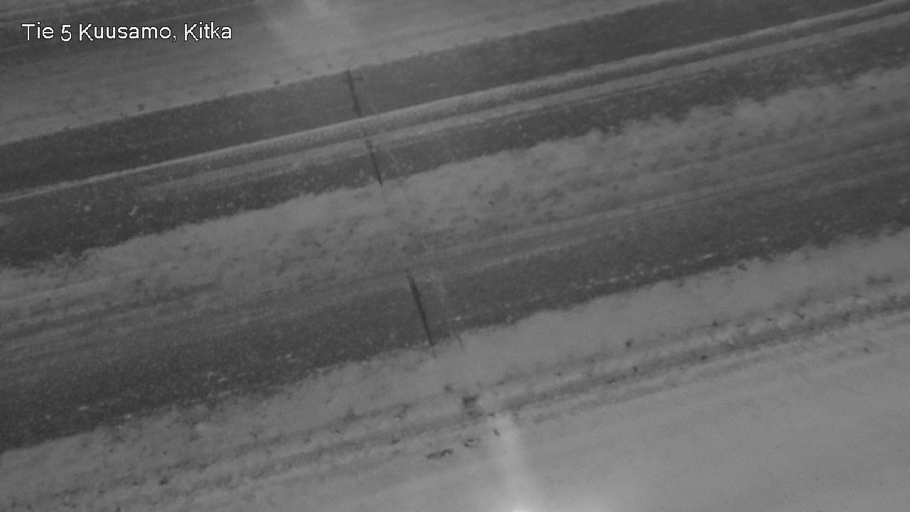 Weather Camera Image Väg 5 Kuusamo, Kitka, Kuusamo, Pohjois-Pohjanmaa