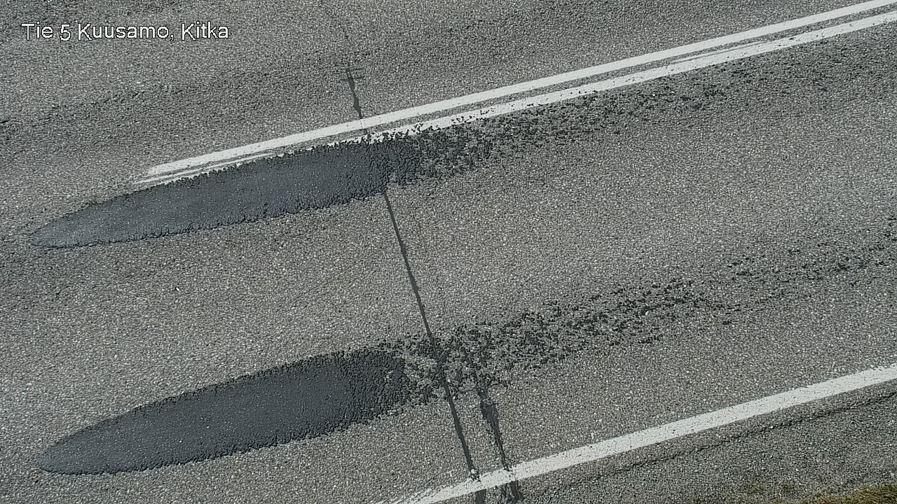 Weather Camera Image Väg 5 Kuusamo, Kitka, Kuusamo, Pohjois-Pohjanmaa