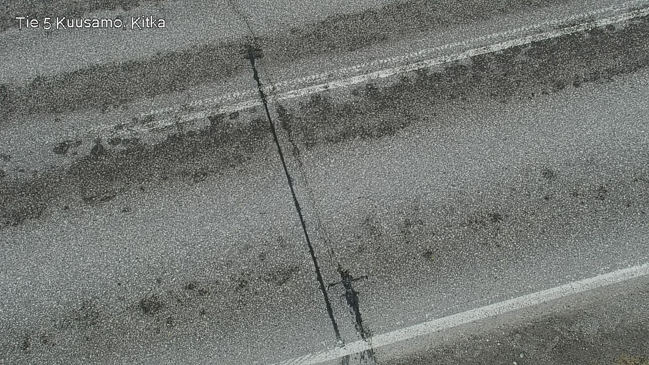 Weather Camera Image Väg 5 Kuusamo, Kitka, Kuusamo, Pohjois-Pohjanmaa