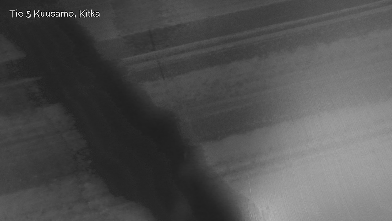 Weather Camera Image Väg 5 Kuusamo, Kitka, Kuusamo, Pohjois-Pohjanmaa