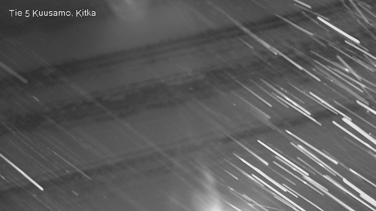 Weather Camera Image Väg 5 Kuusamo, Kitka, Kuusamo, Pohjois-Pohjanmaa