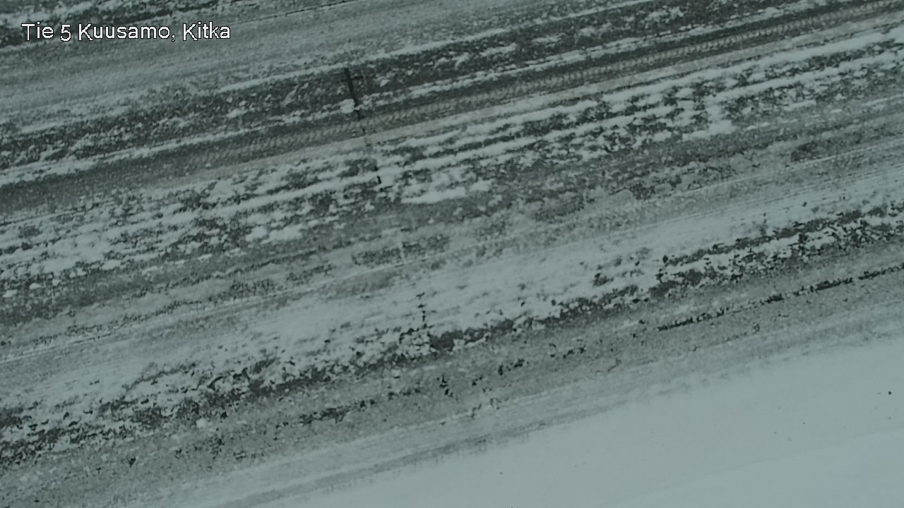 Weather Camera Image Väg 5 Kuusamo, Kitka, Kuusamo, Pohjois-Pohjanmaa