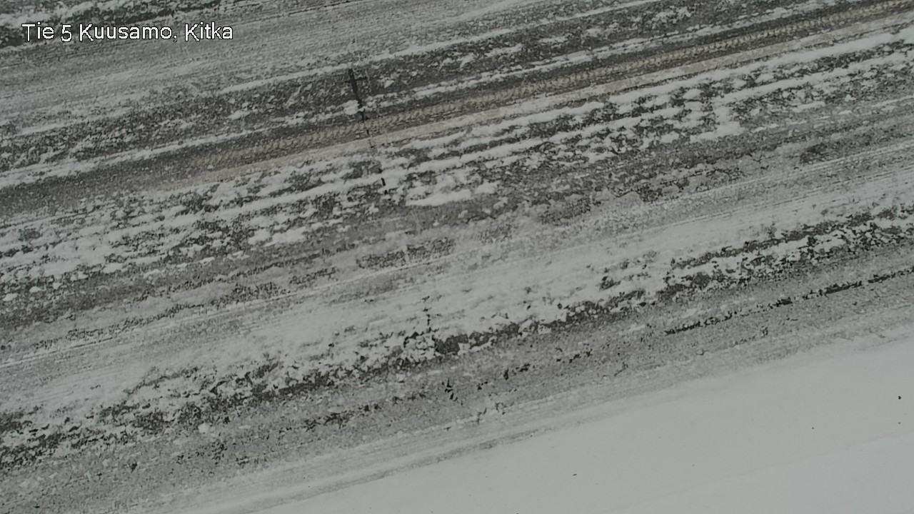 Weather Camera Image Väg 5 Kuusamo, Kitka, Kuusamo, Pohjois-Pohjanmaa