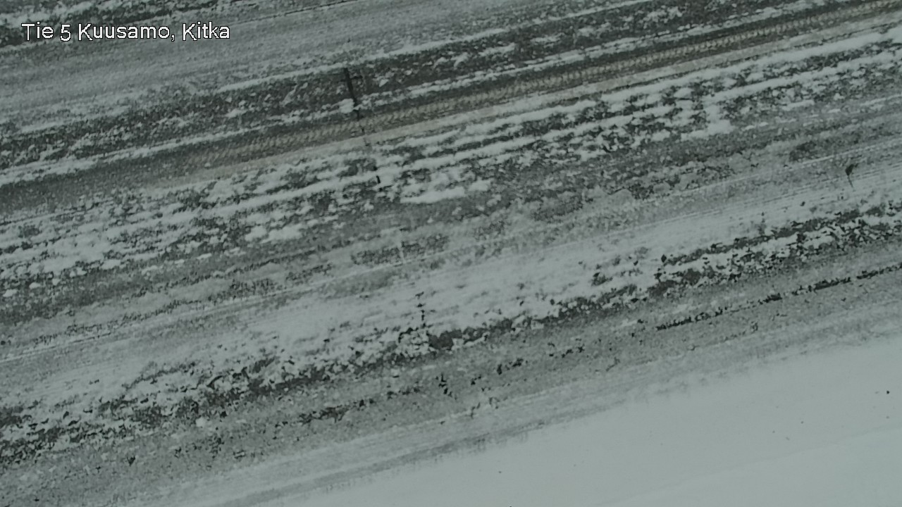 Weather Camera Image Väg 5 Kuusamo, Kitka, Kuusamo, Pohjois-Pohjanmaa