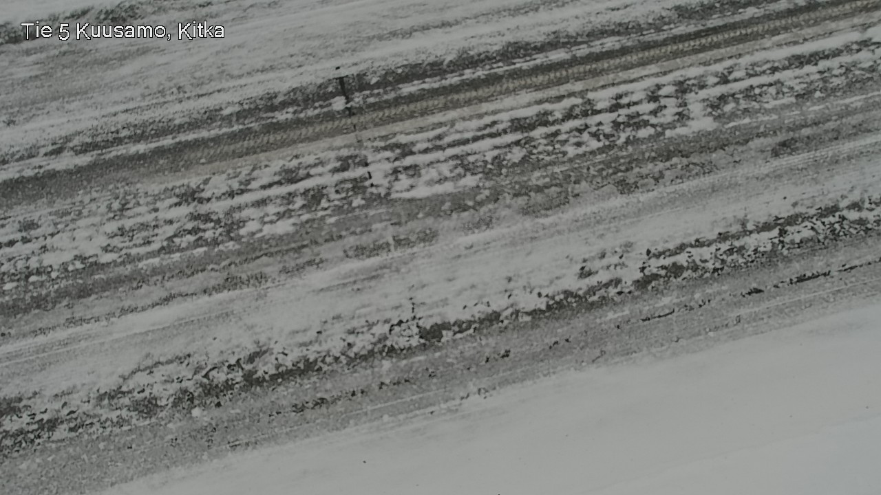 Weather Camera Image Väg 5 Kuusamo, Kitka, Kuusamo, Pohjois-Pohjanmaa