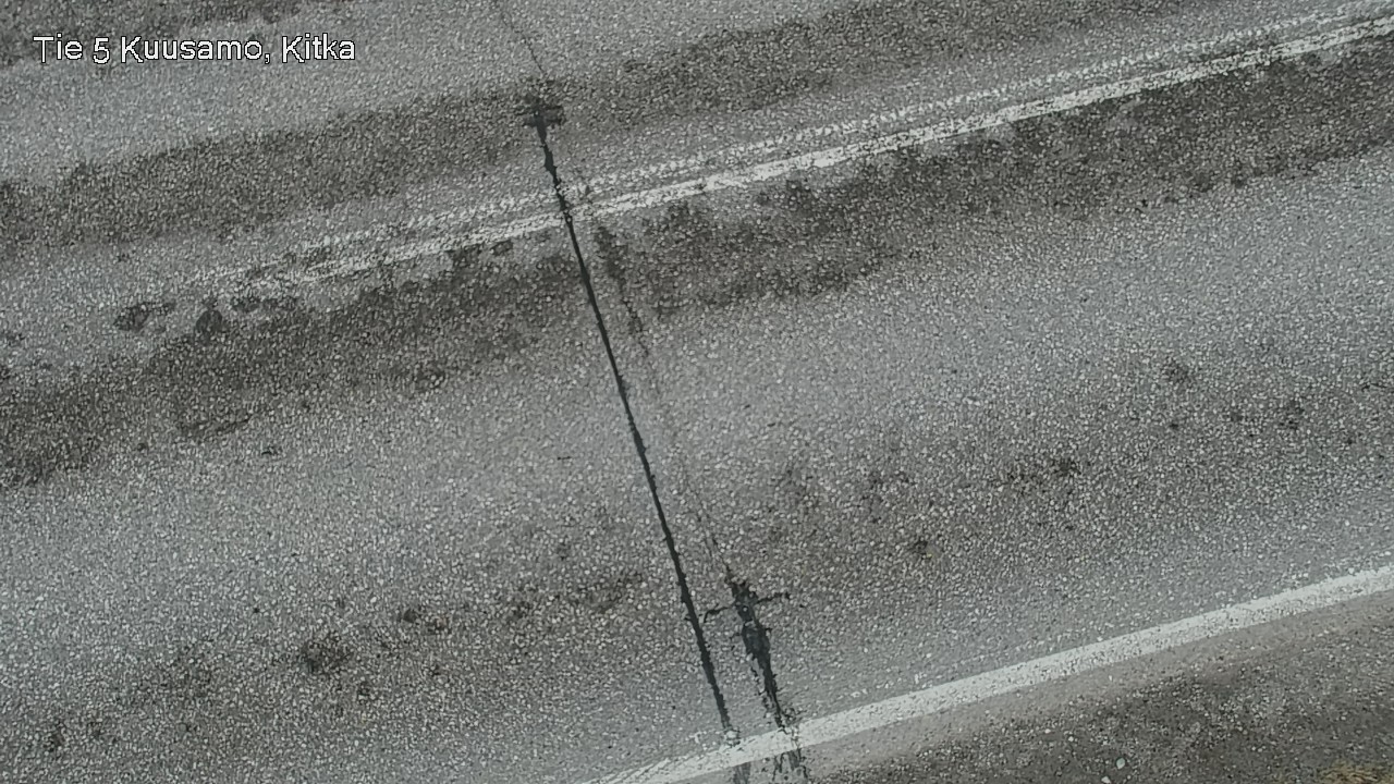 Weather Camera Image Väg 5 Kuusamo, Kitka, Kuusamo, Pohjois-Pohjanmaa