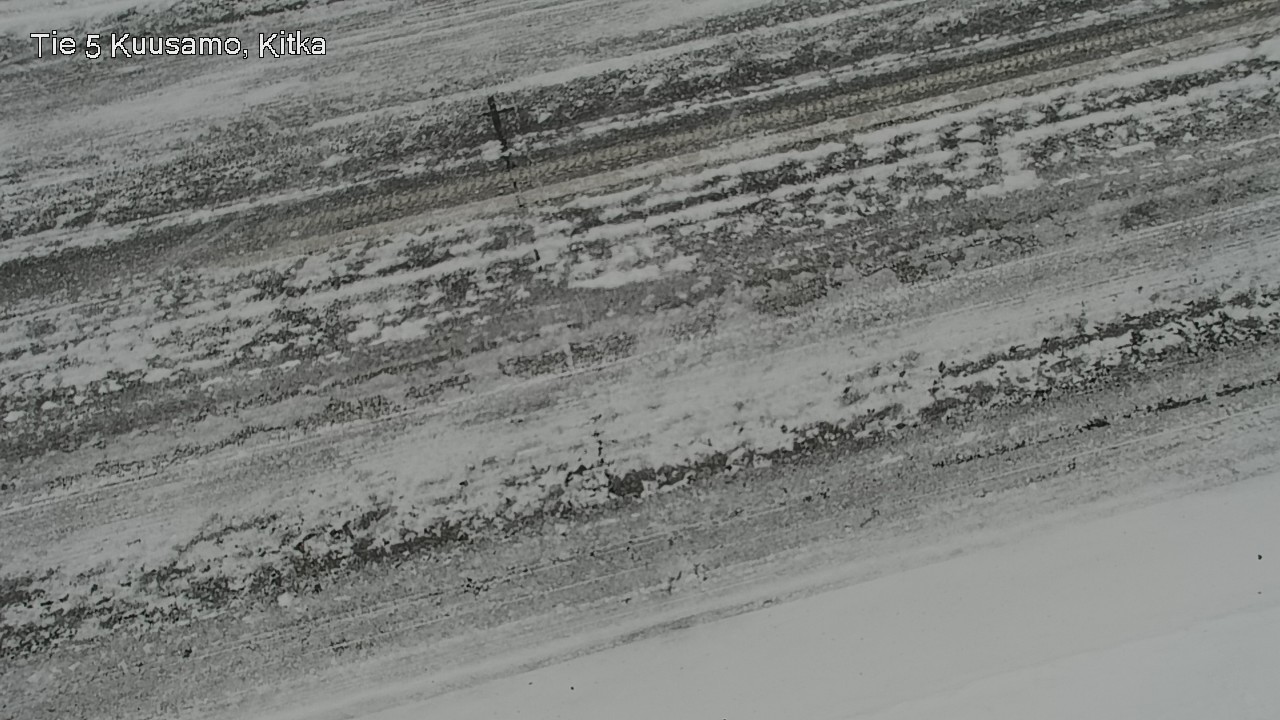 Weather Camera Image Väg 5 Kuusamo, Kitka, Kuusamo, Pohjois-Pohjanmaa