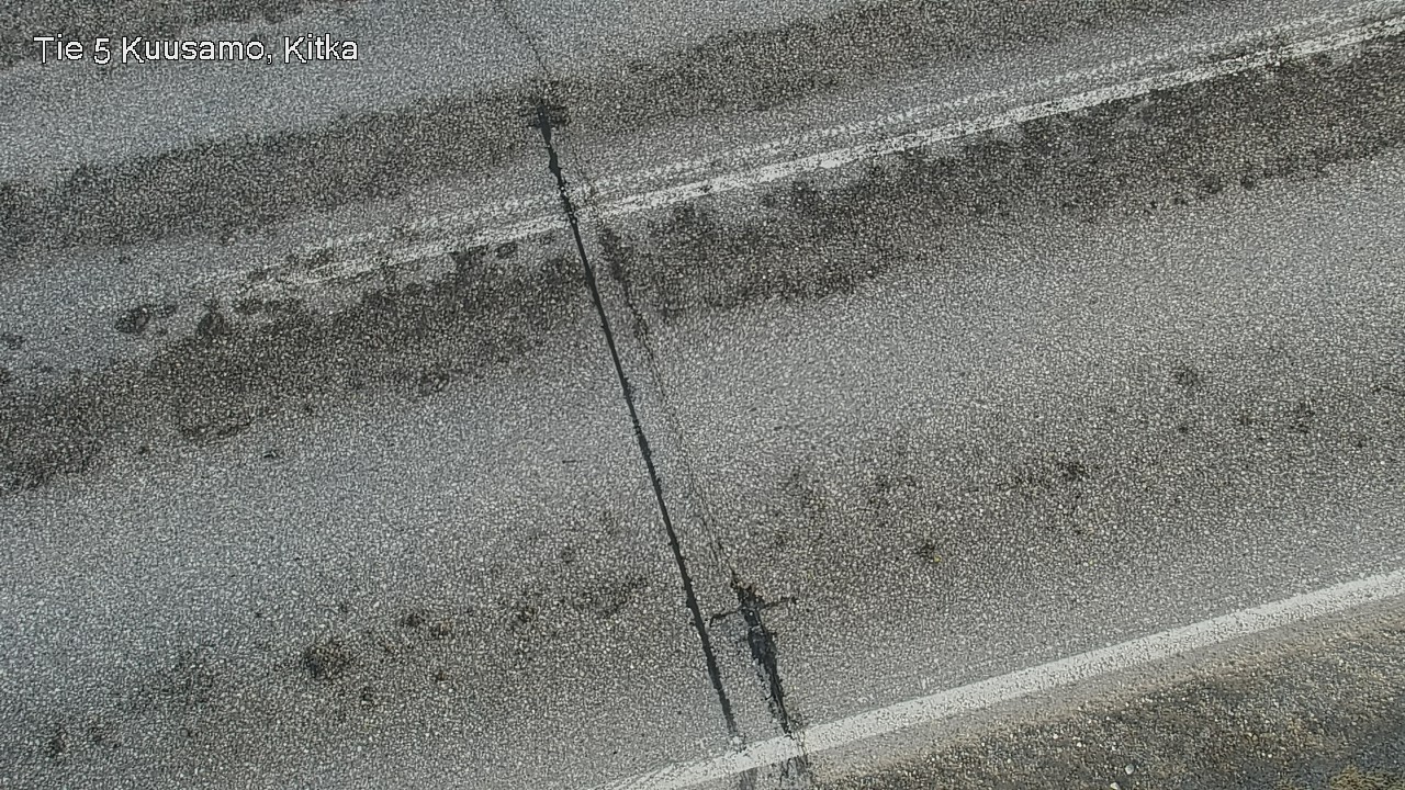 Weather Camera Image Väg 5 Kuusamo, Kitka, Kuusamo, Pohjois-Pohjanmaa