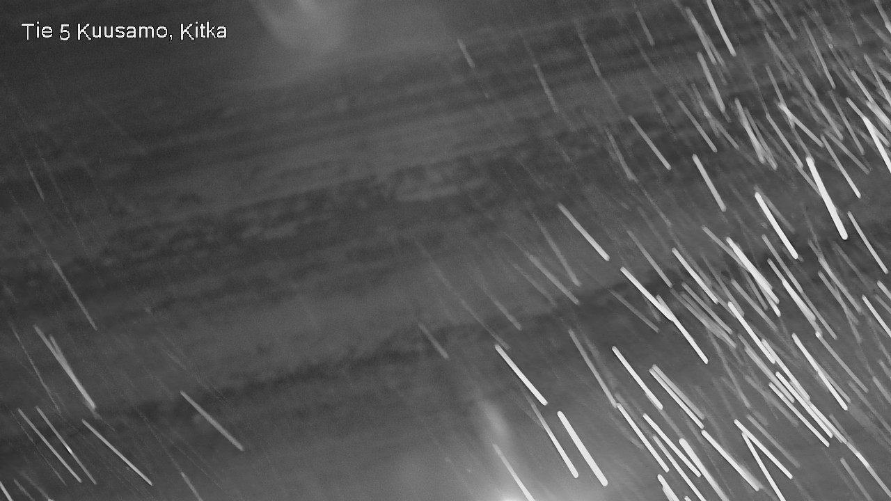 Weather Camera Image Väg 5 Kuusamo, Kitka, Kuusamo, Pohjois-Pohjanmaa