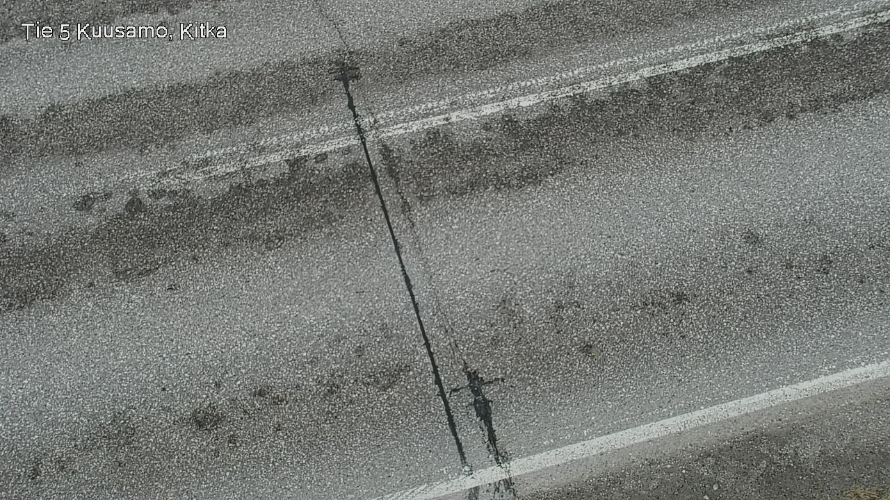 Weather Camera Image Väg 5 Kuusamo, Kitka, Kuusamo, Pohjois-Pohjanmaa