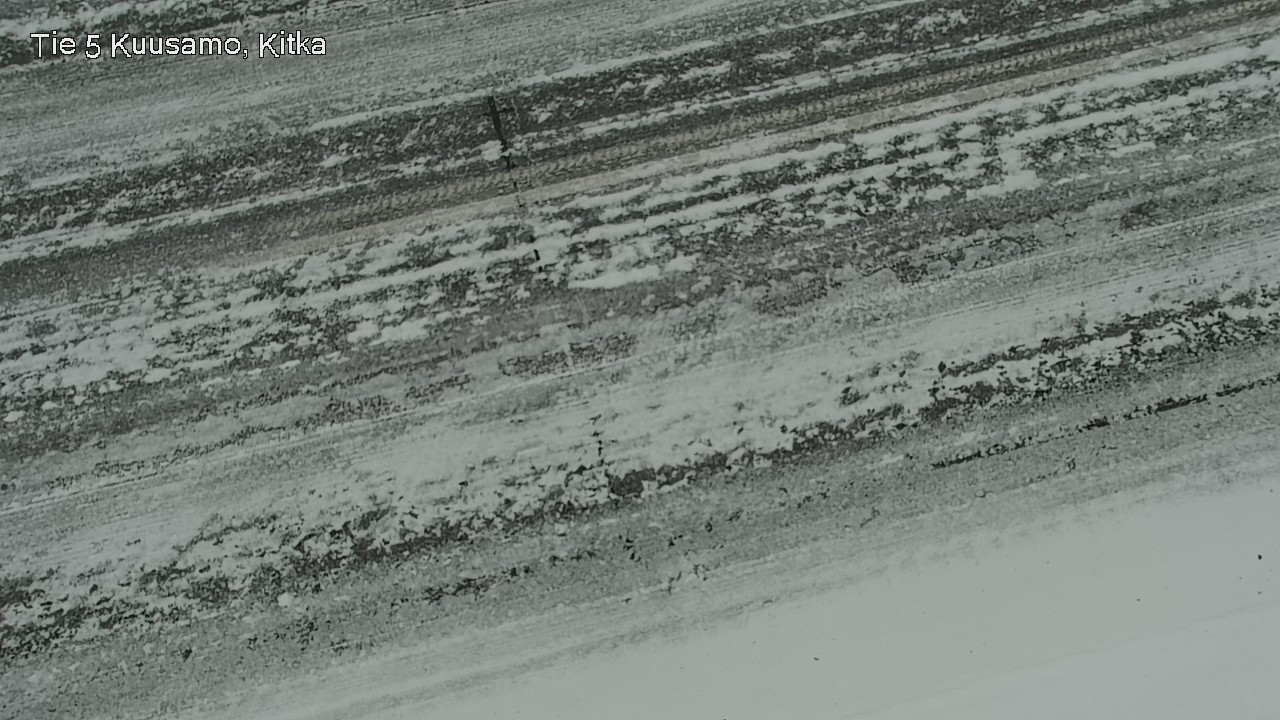 Weather Camera Image Väg 5 Kuusamo, Kitka, Kuusamo, Pohjois-Pohjanmaa