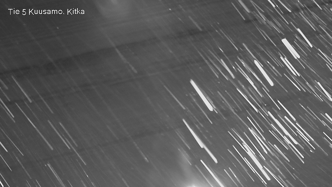 Weather Camera Image Väg 5 Kuusamo, Kitka, Kuusamo, Pohjois-Pohjanmaa