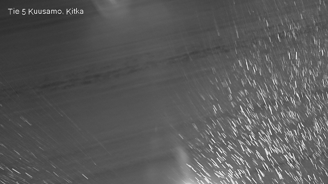 Weather Camera Image Väg 5 Kuusamo, Kitka, Kuusamo, Pohjois-Pohjanmaa