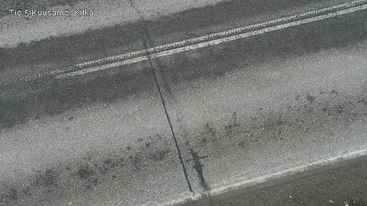 Weather Camera Image Väg 5 Kuusamo, Kitka, Kuusamo, Pohjois-Pohjanmaa
