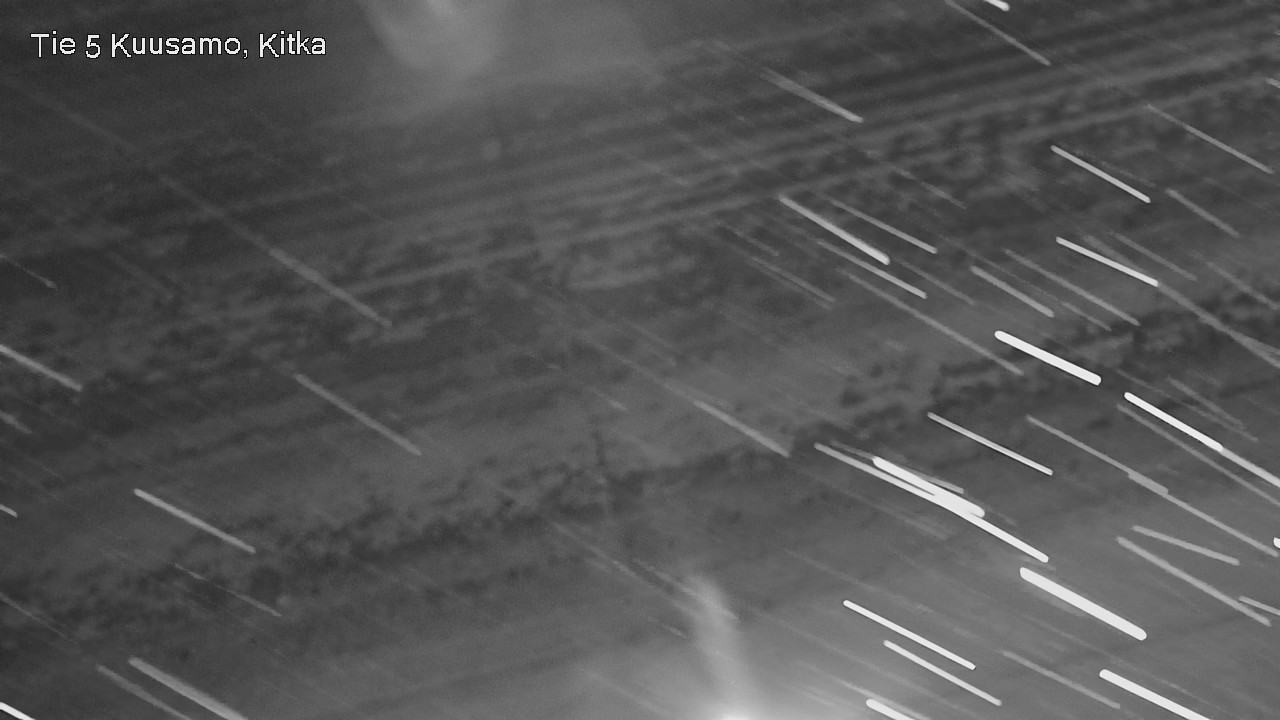 Weather Camera Image Väg 5 Kuusamo, Kitka, Kuusamo, Pohjois-Pohjanmaa