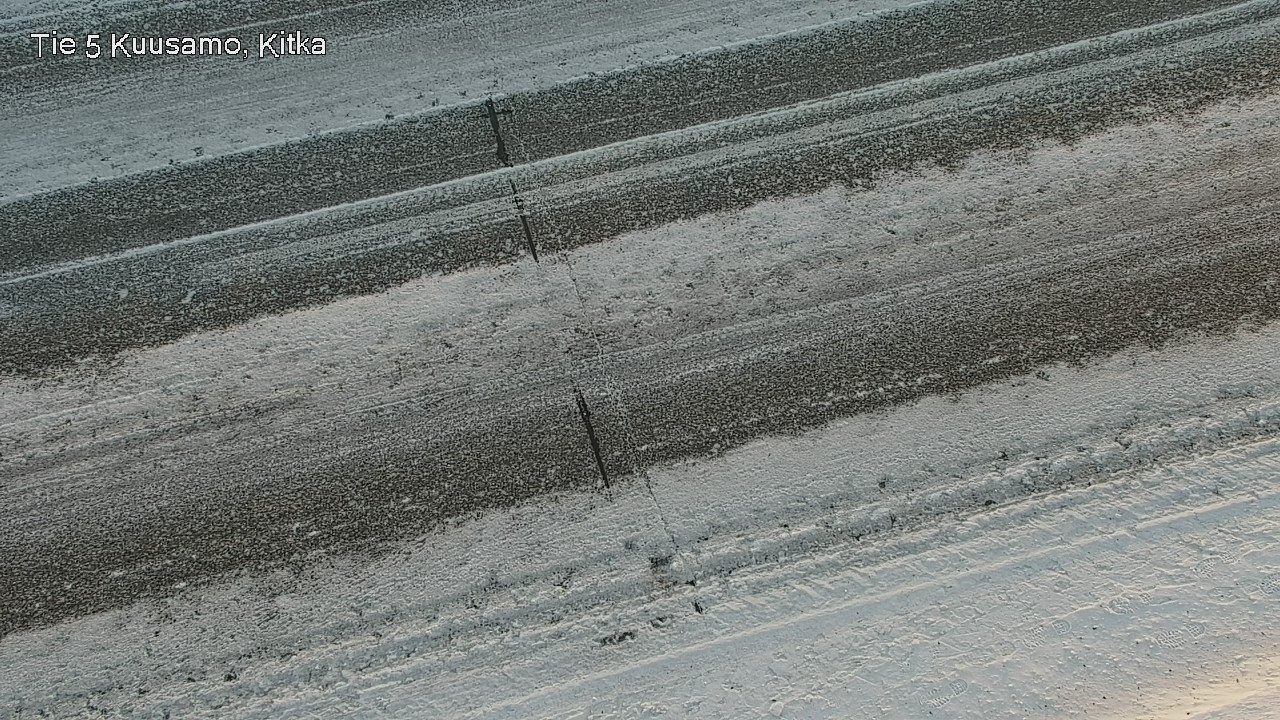 Weather Camera Image Väg 5 Kuusamo, Kitka, Kuusamo, Pohjois-Pohjanmaa