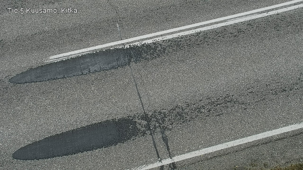 Weather Camera Image Väg 5 Kuusamo, Kitka, Kuusamo, Pohjois-Pohjanmaa