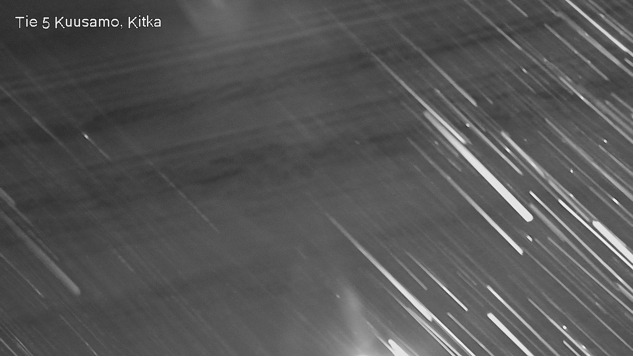 Weather Camera Image Väg 5 Kuusamo, Kitka, Kuusamo, Pohjois-Pohjanmaa