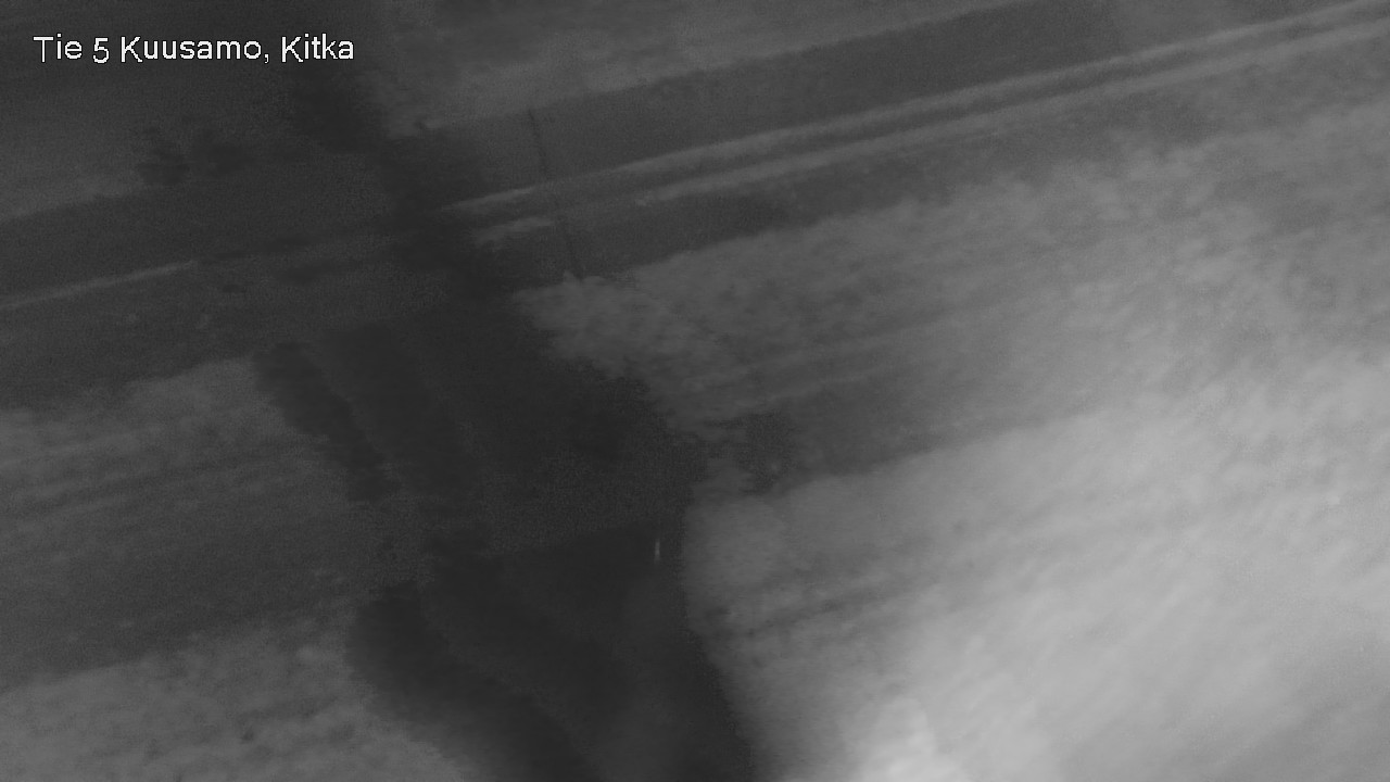 Weather Camera Image Väg 5 Kuusamo, Kitka, Kuusamo, Pohjois-Pohjanmaa