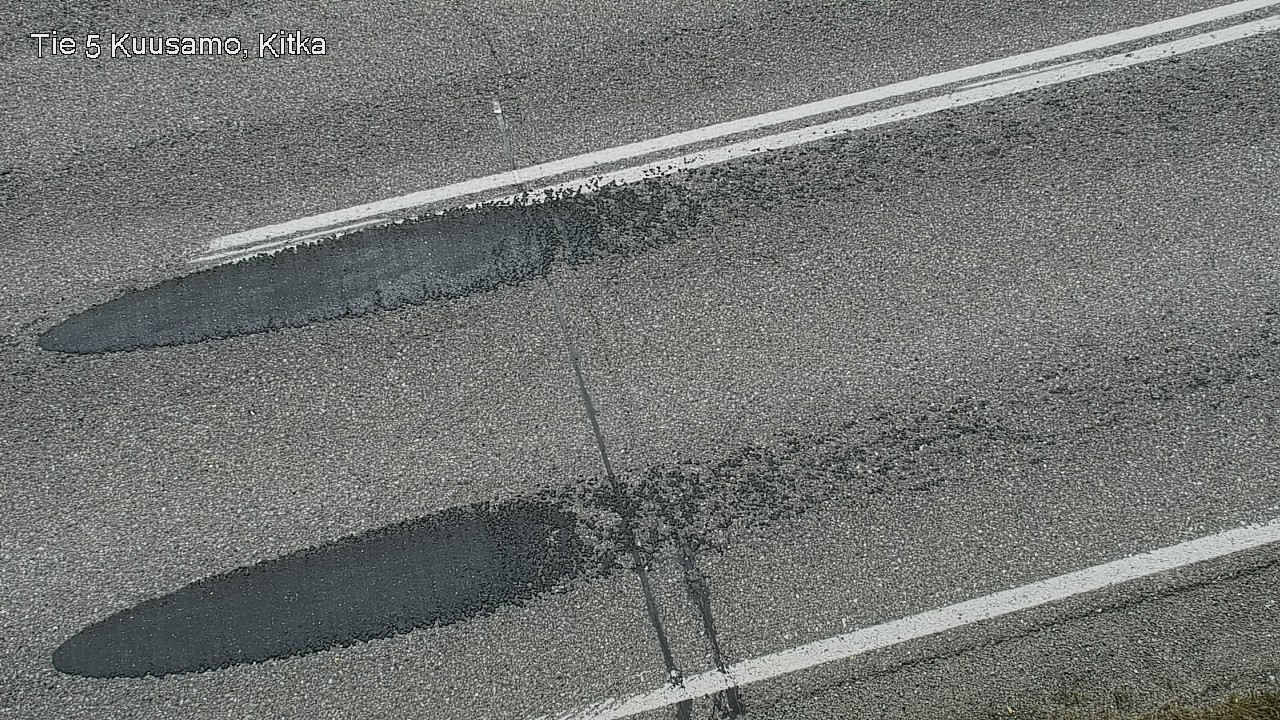 Weather Camera Image Väg 5 Kuusamo, Kitka, Kuusamo, Pohjois-Pohjanmaa
