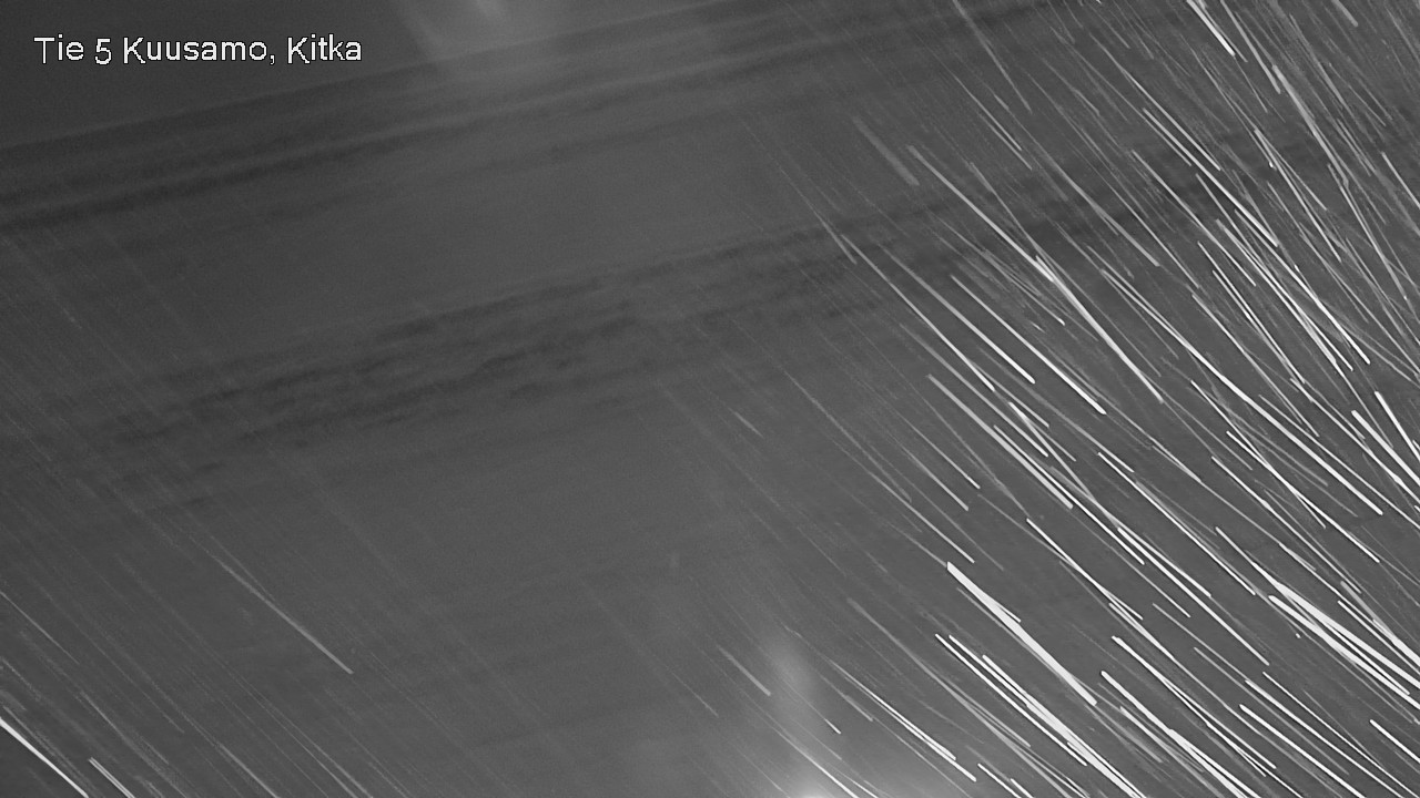 Weather Camera Image Väg 5 Kuusamo, Kitka, Kuusamo, Pohjois-Pohjanmaa