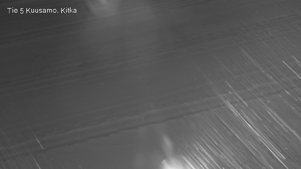 Weather Camera Image Väg 5 Kuusamo, Kitka, Kuusamo, Pohjois-Pohjanmaa