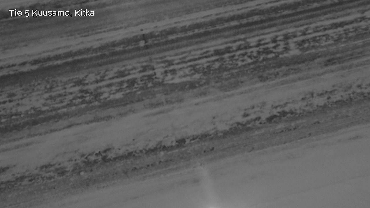 Weather Camera Image Väg 5 Kuusamo, Kitka, Kuusamo, Pohjois-Pohjanmaa
