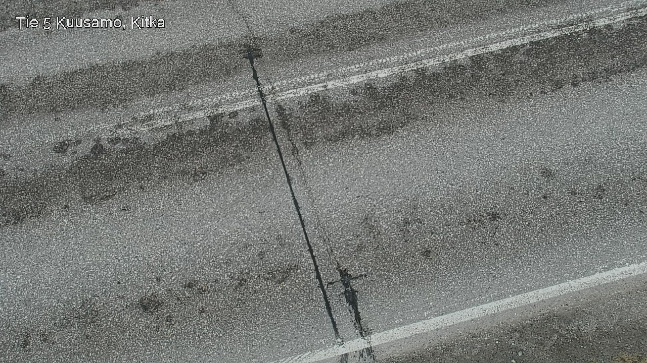 Weather Camera Image Väg 5 Kuusamo, Kitka, Kuusamo, Pohjois-Pohjanmaa